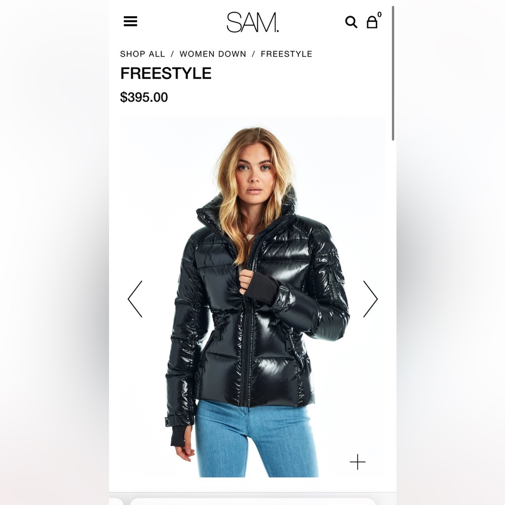 SAM Freestyle jacket. Size medium.